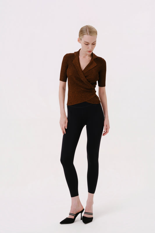 Black High-Stretch Yoga Leggings