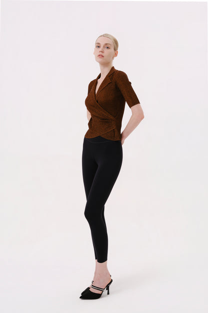 Black High-Stretch Yoga Leggings