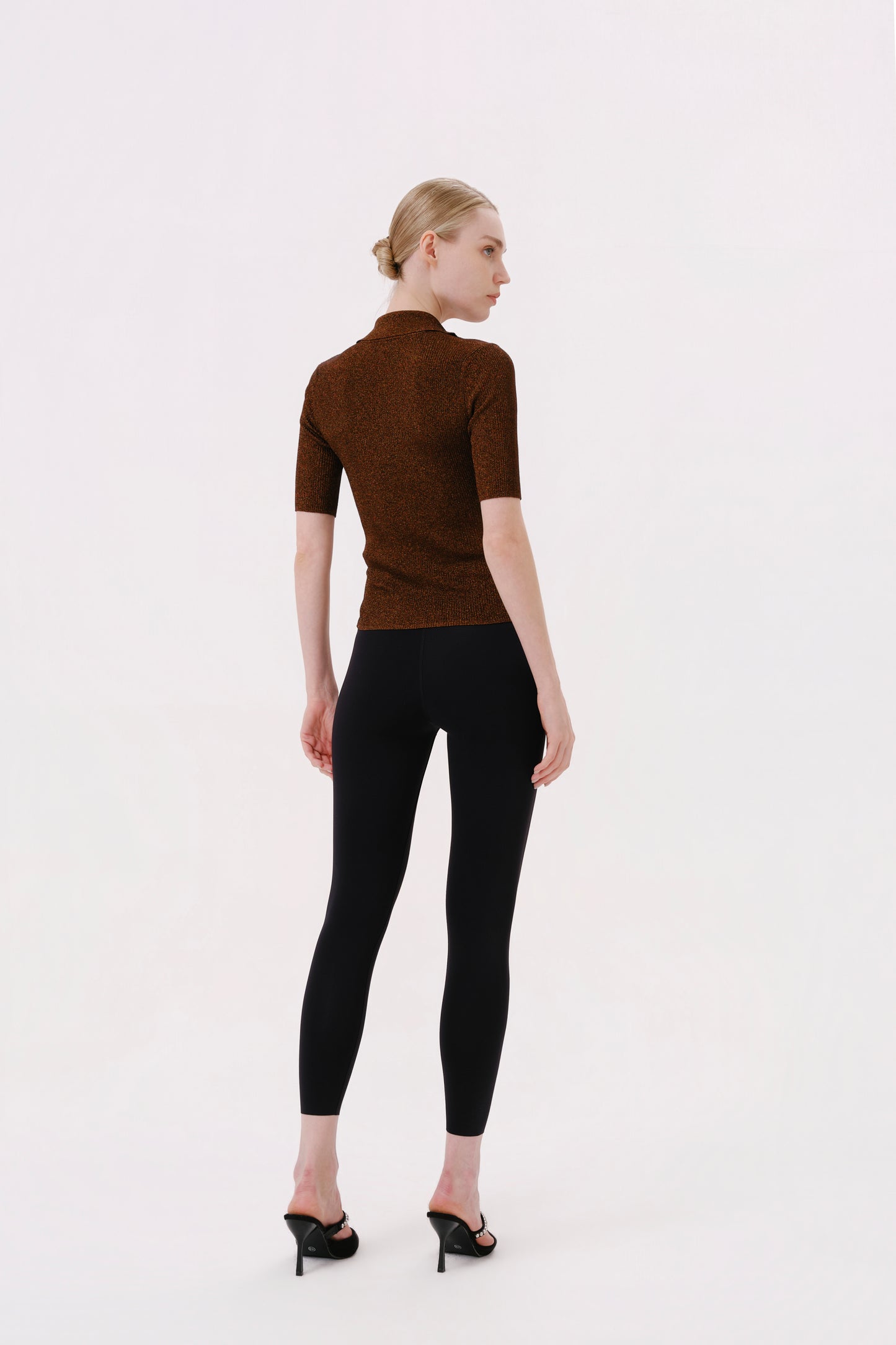 Black High-Stretch Yoga Leggings